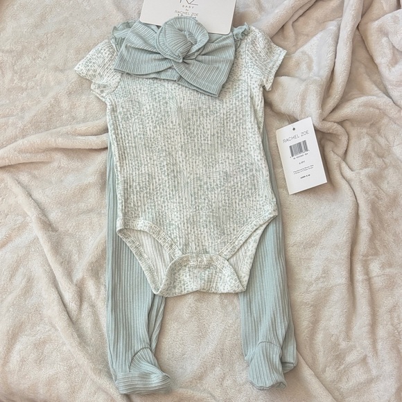 Rachel Zoe 3 Piece in Mint and White - Picture 1 of 3